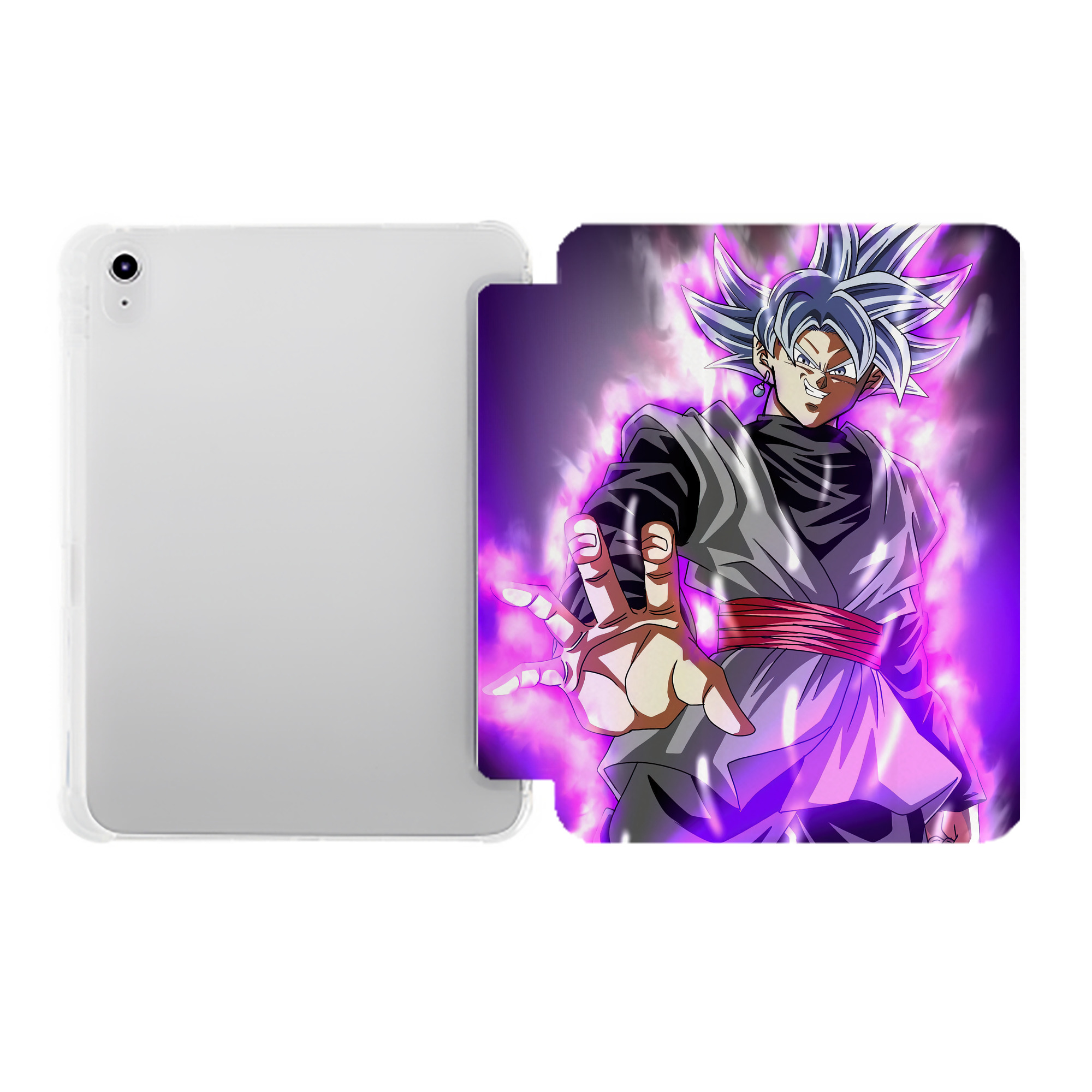 （画像用） ドラゴンボール DRAGON BALL IPad ケース ペン収納付き 三つ折りスタンド PUレザー×シリコン 対応機種9.5/10.5/10.9インチ